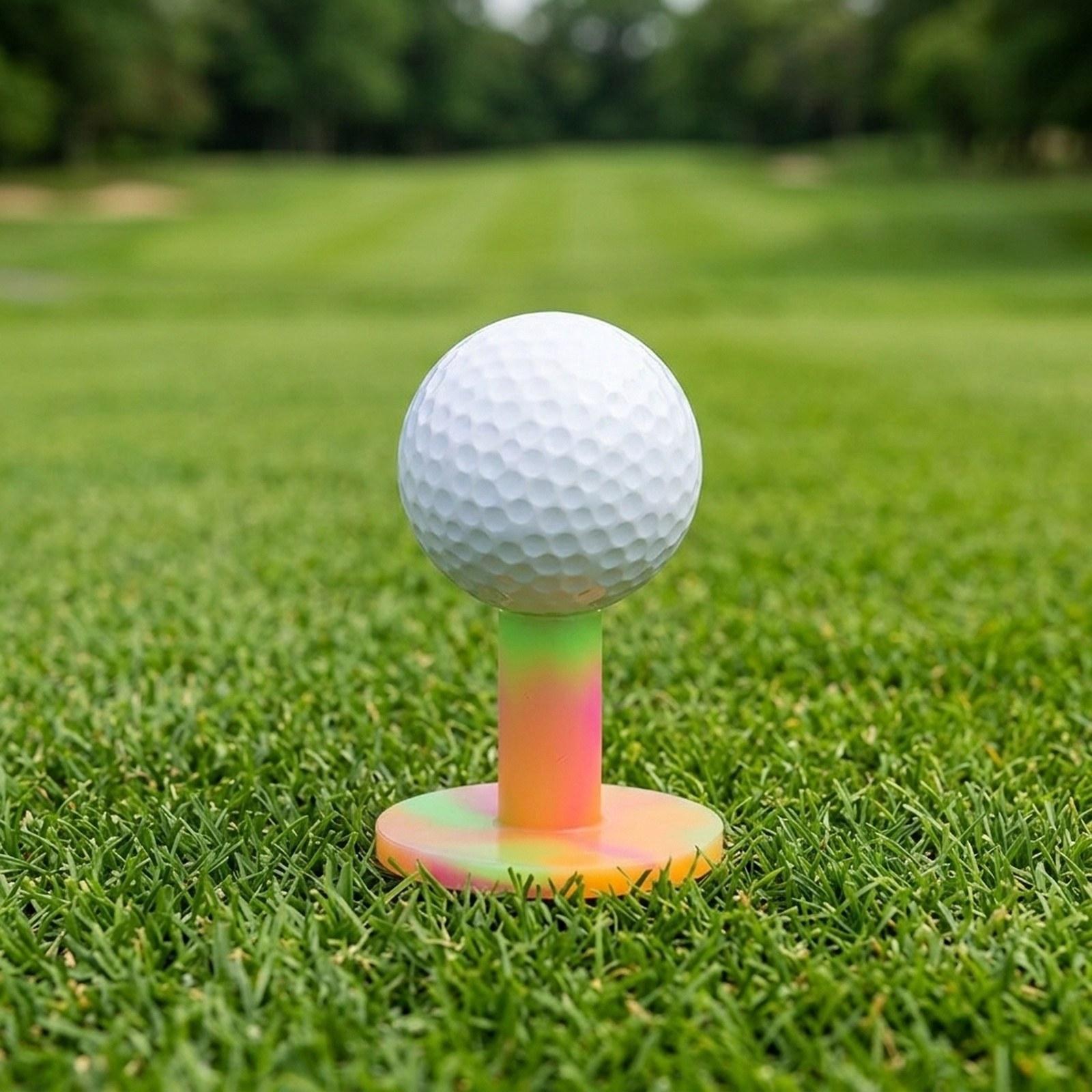 Golf Equipment Holder - Golf Tees Rubber Material Bright Color