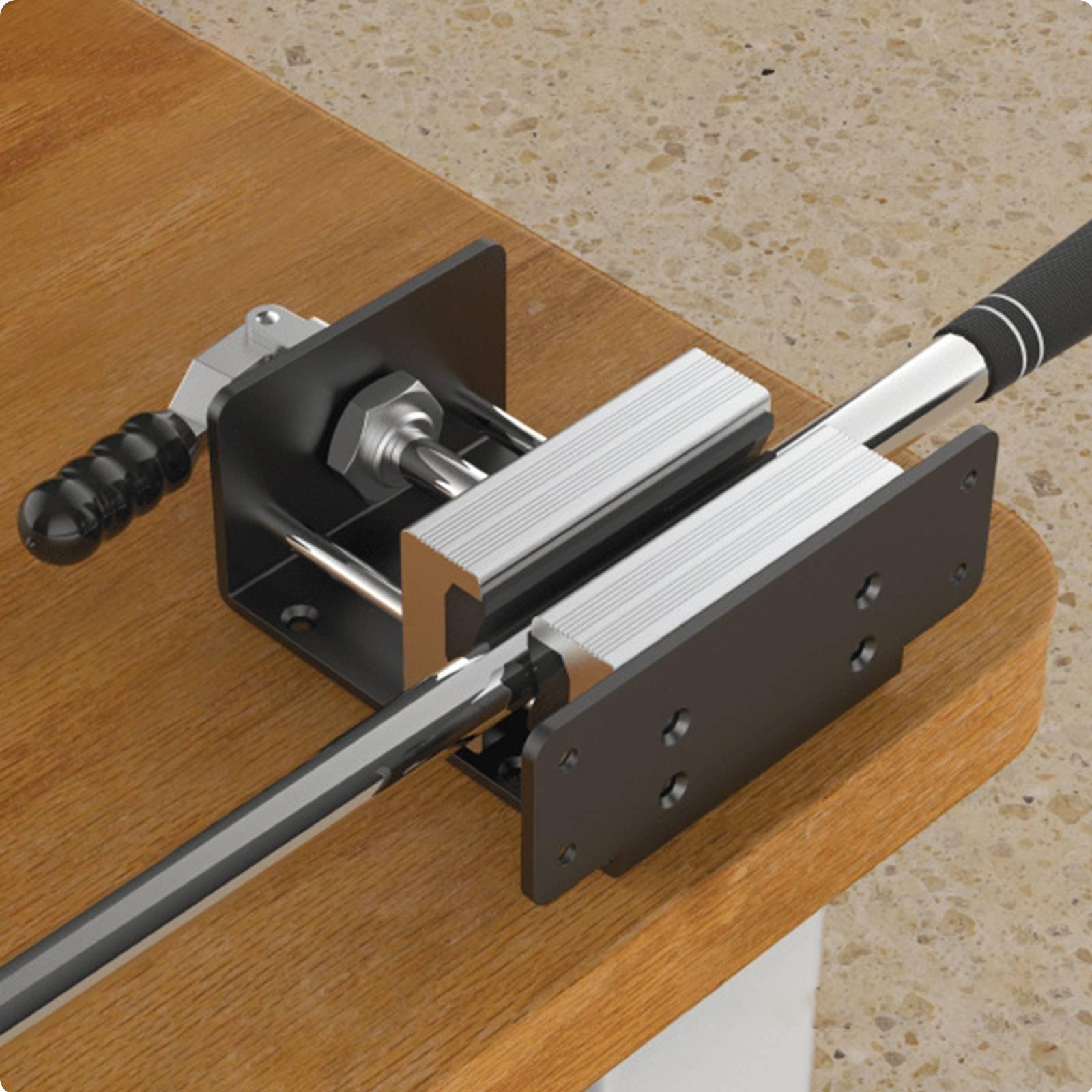 Golf Equipment Holder - Golf Club Vise Workbench Fixture Iron