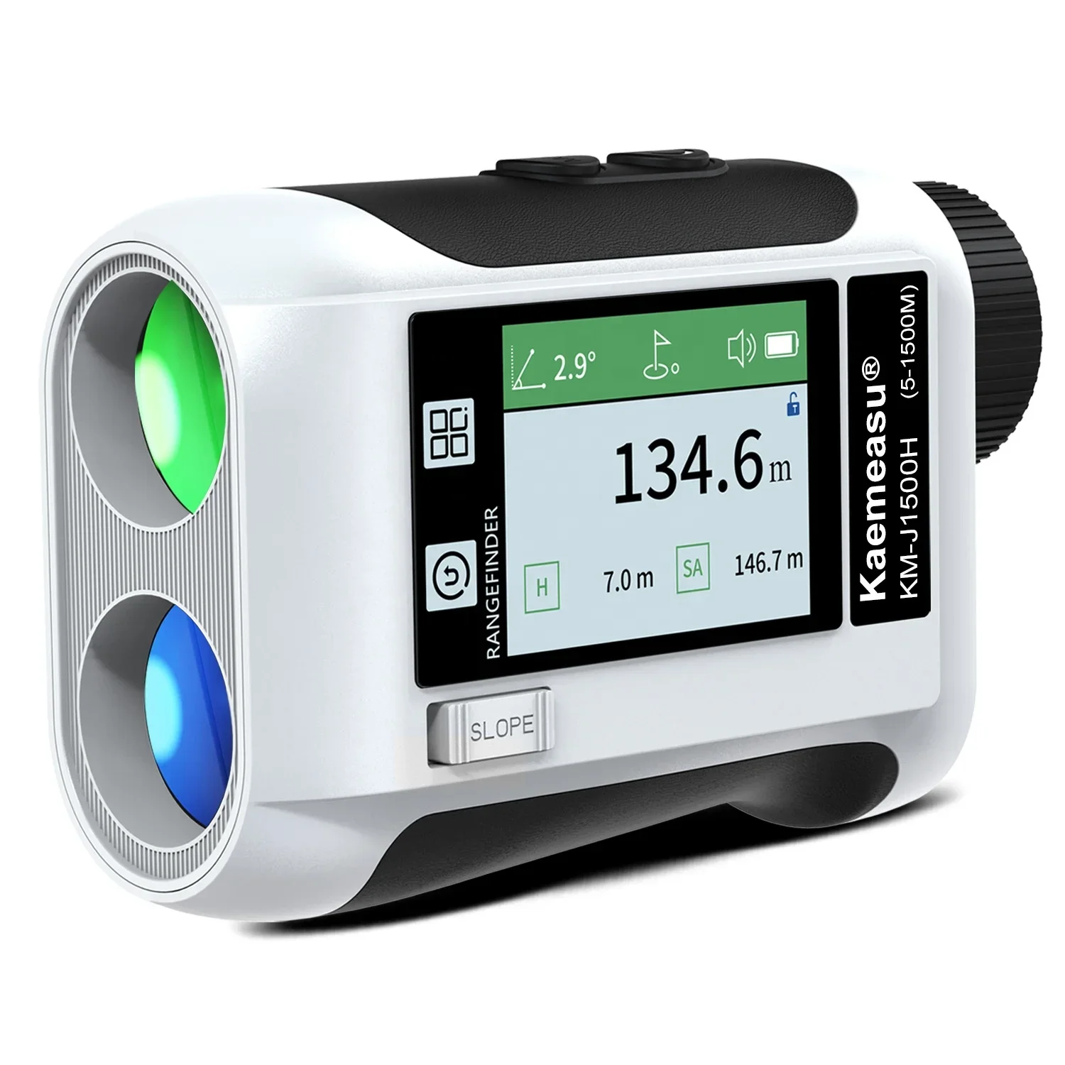 Rangefinder Laser Golf - Upgraded LCD Screen Golf Sport Laser
