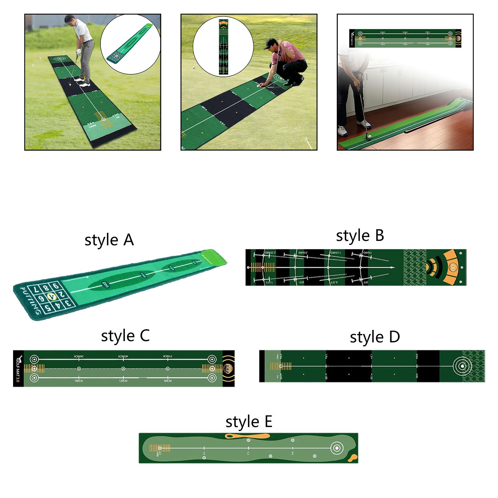 Practice Equipment For Golf - Golf Putting Mat Practical Golf Practice
