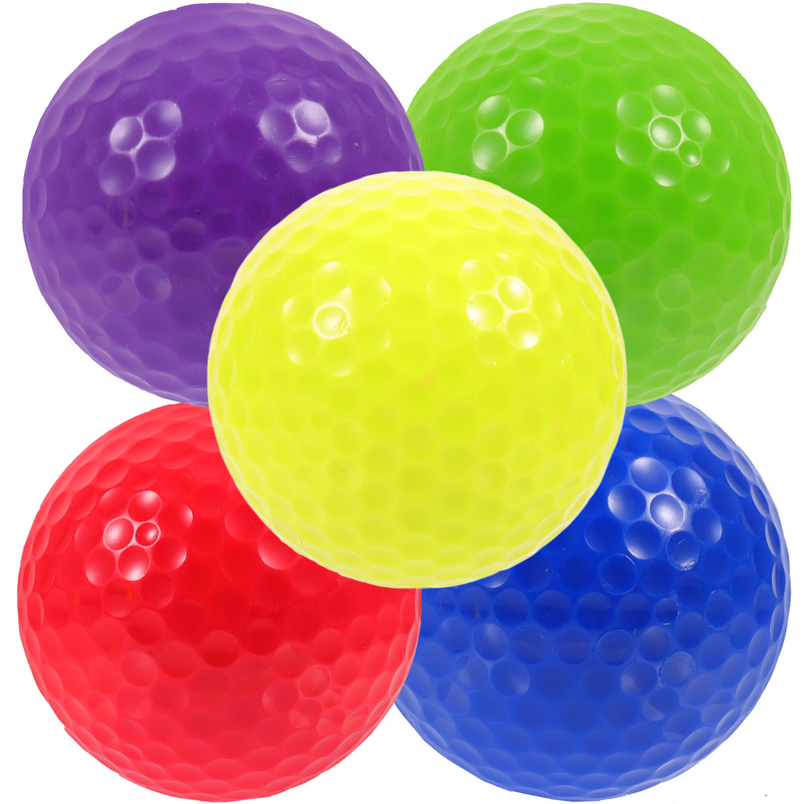 5 Pcs Plastic Practice Golf Ba - огляд і ціна Practice Equipment For Golf