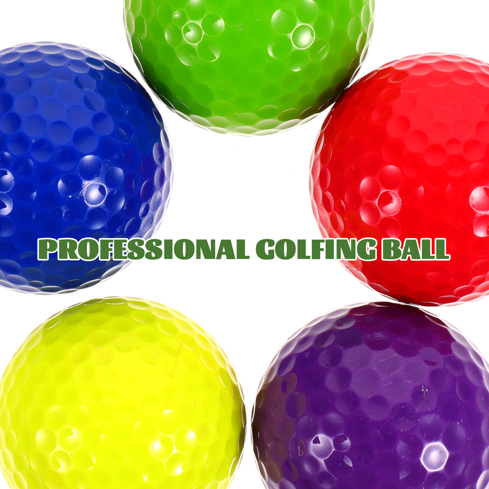 5 Pcs Plastic Practice Golf Ba - огляд і ціна Practice Equipment For Golf