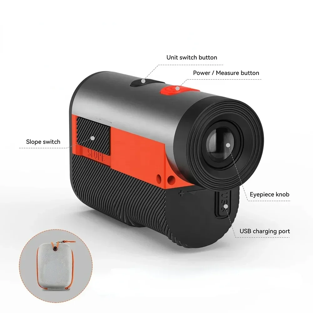 GPF12 Mileseey 600M Handheld M - огляд і ціна Rangefinder Laser Golf