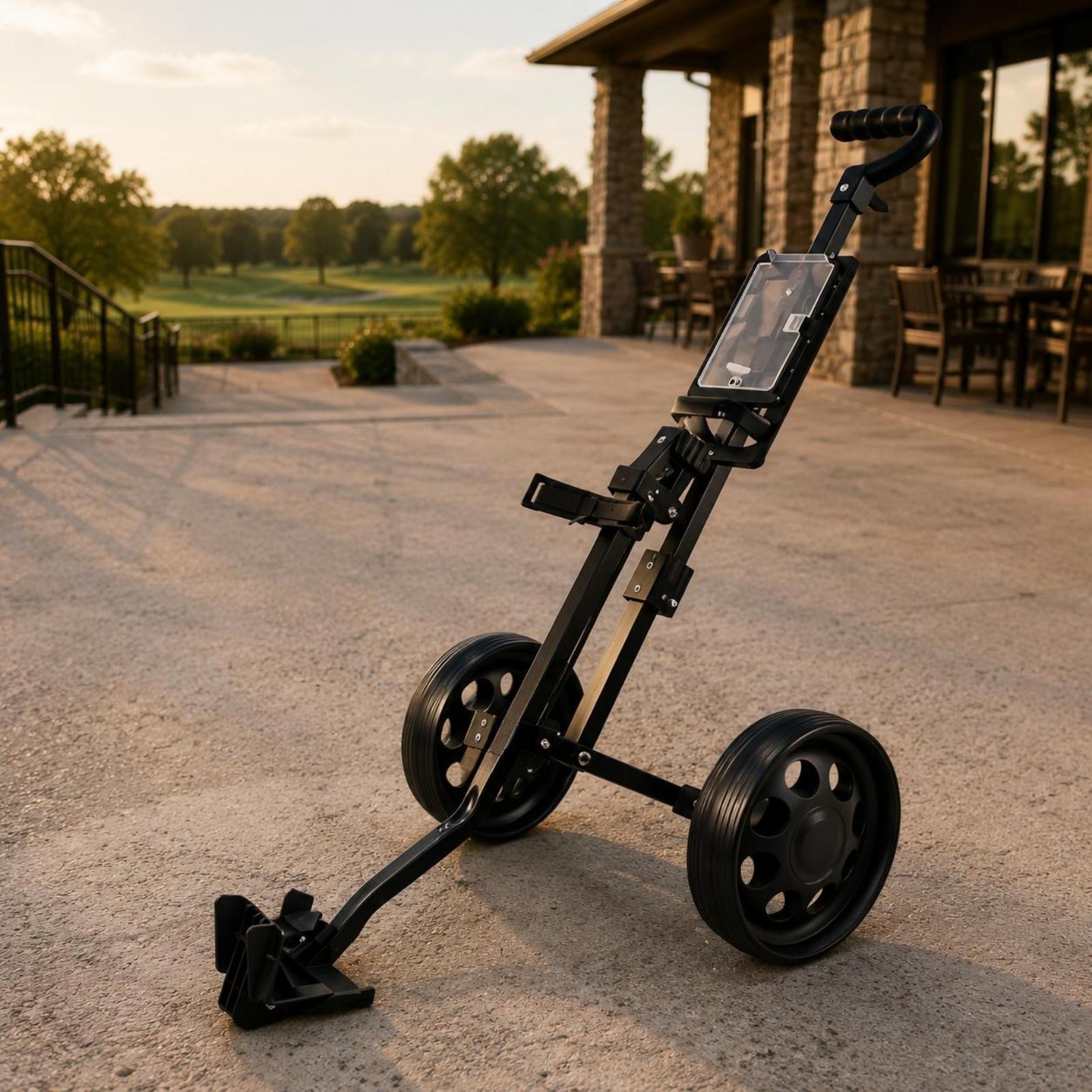 Foldable Two Wheel Golf Equipm - огляд і ціна Practice Equipment For Golf