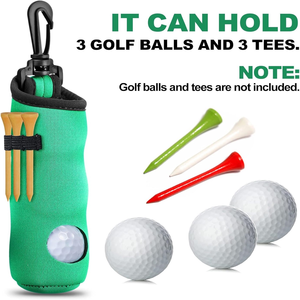 1pc Golf Tee Holder, Golf Ball - огляд і ціна Golf Equipment Holder